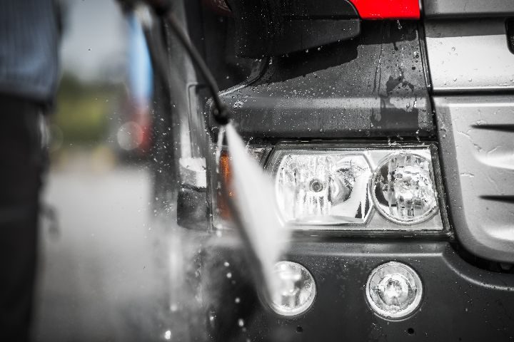 Mobile Truck Wash Deeside Flintshire